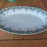 Serving dish in Saint Amand porcelain and Hamage