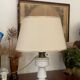 Opaline lamp circa 1900
