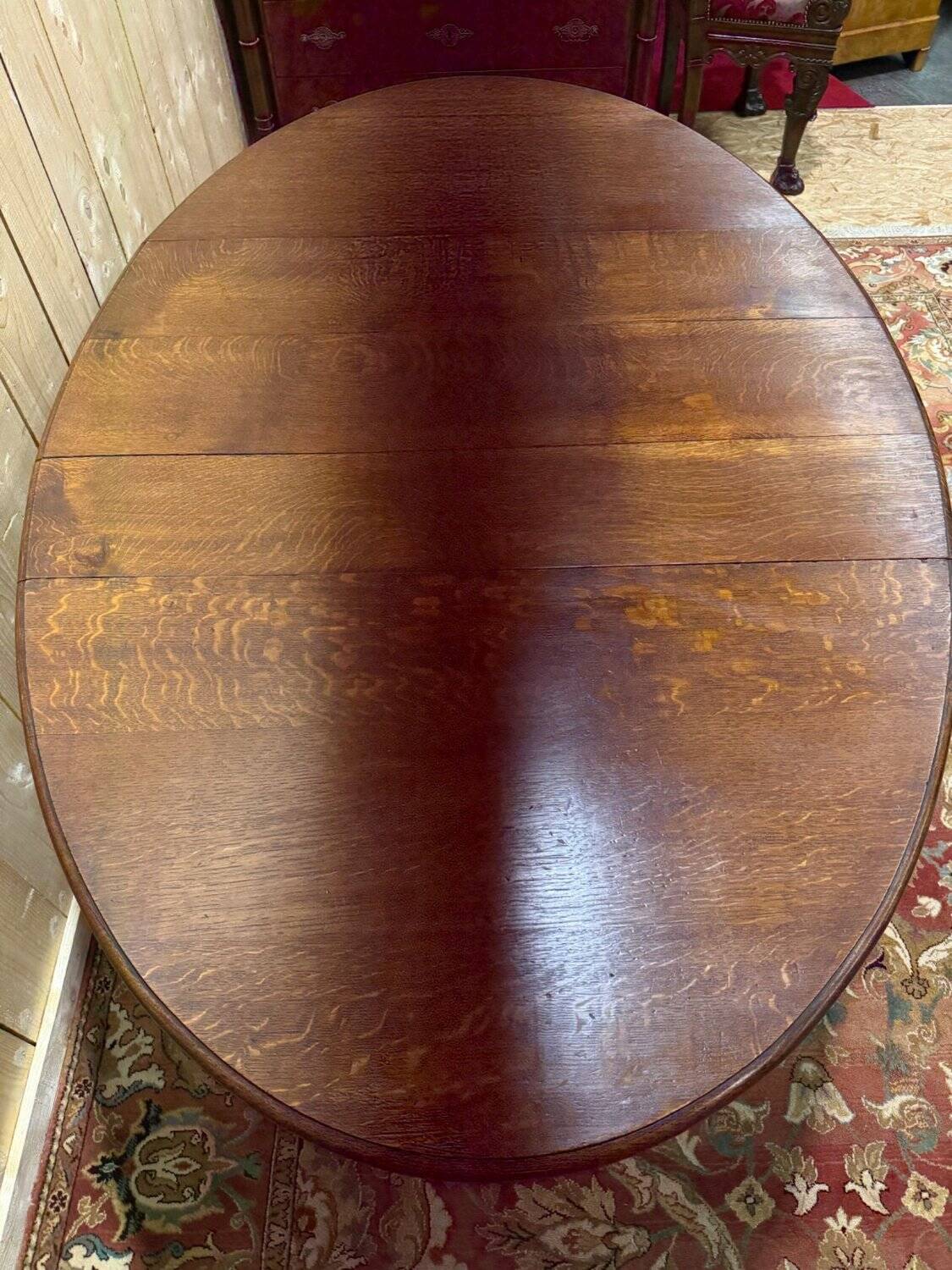 Gateleg Table – Jacobean Style – Thos Turner Manchester – Solid Oak