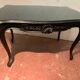 Louis XV style desk in black wood Napoleon III, XIX century