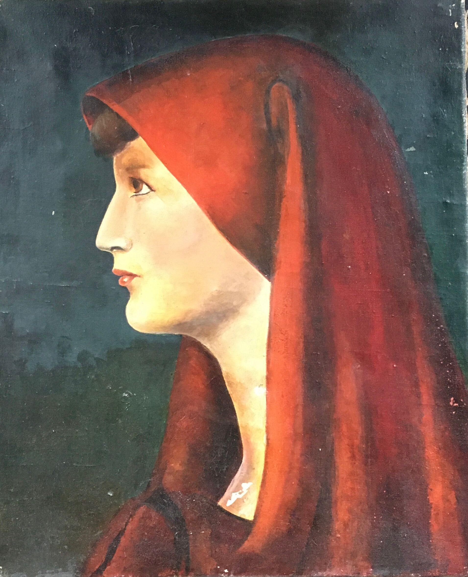 Portrait painting Saint Fabiola
