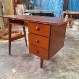 Vintage desk feet compass