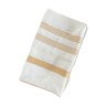 Striped tea towel