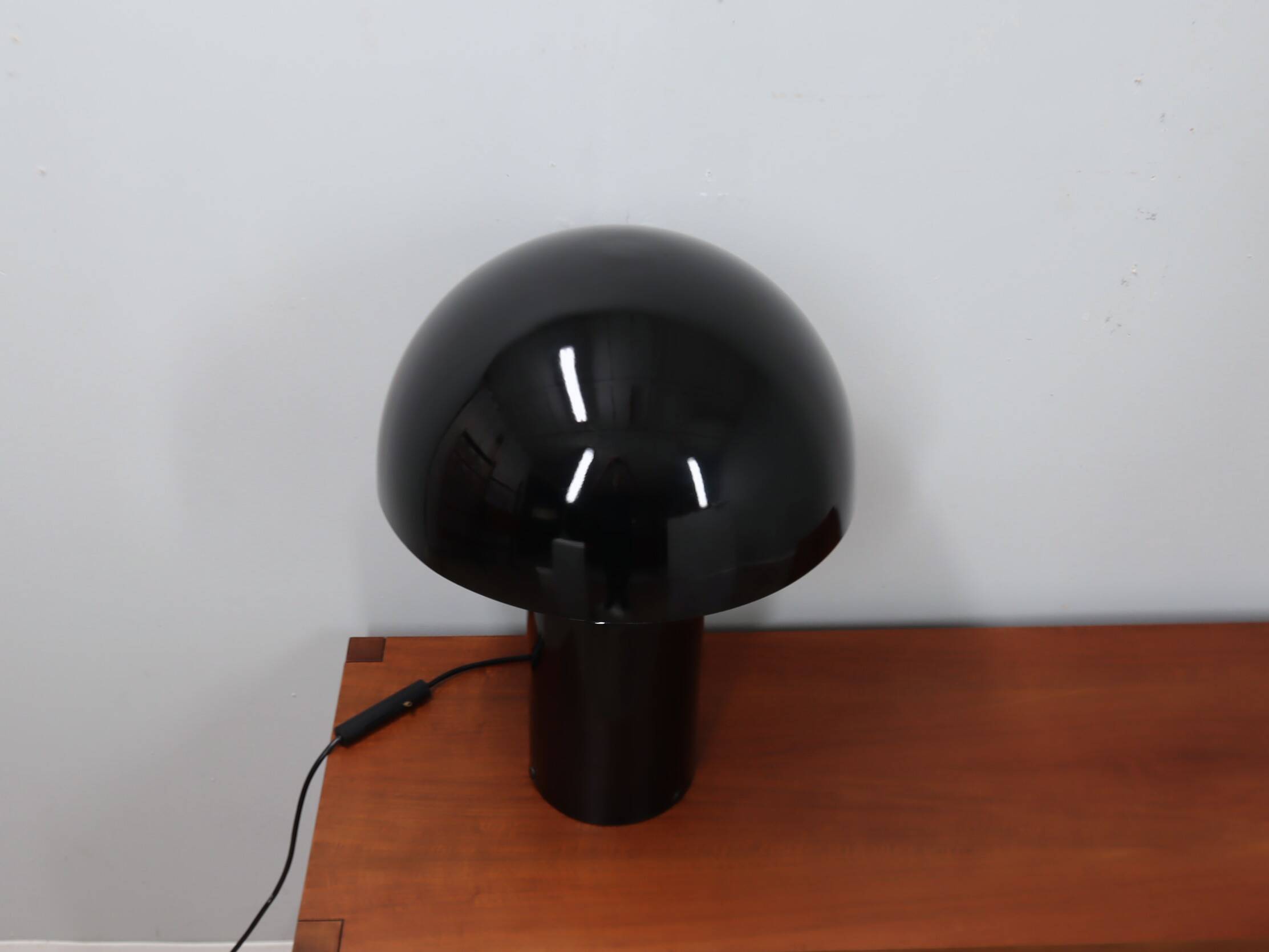 Lampe de table Oluce Atollo 233 Vico Magistretti grande version précoce des années 1980