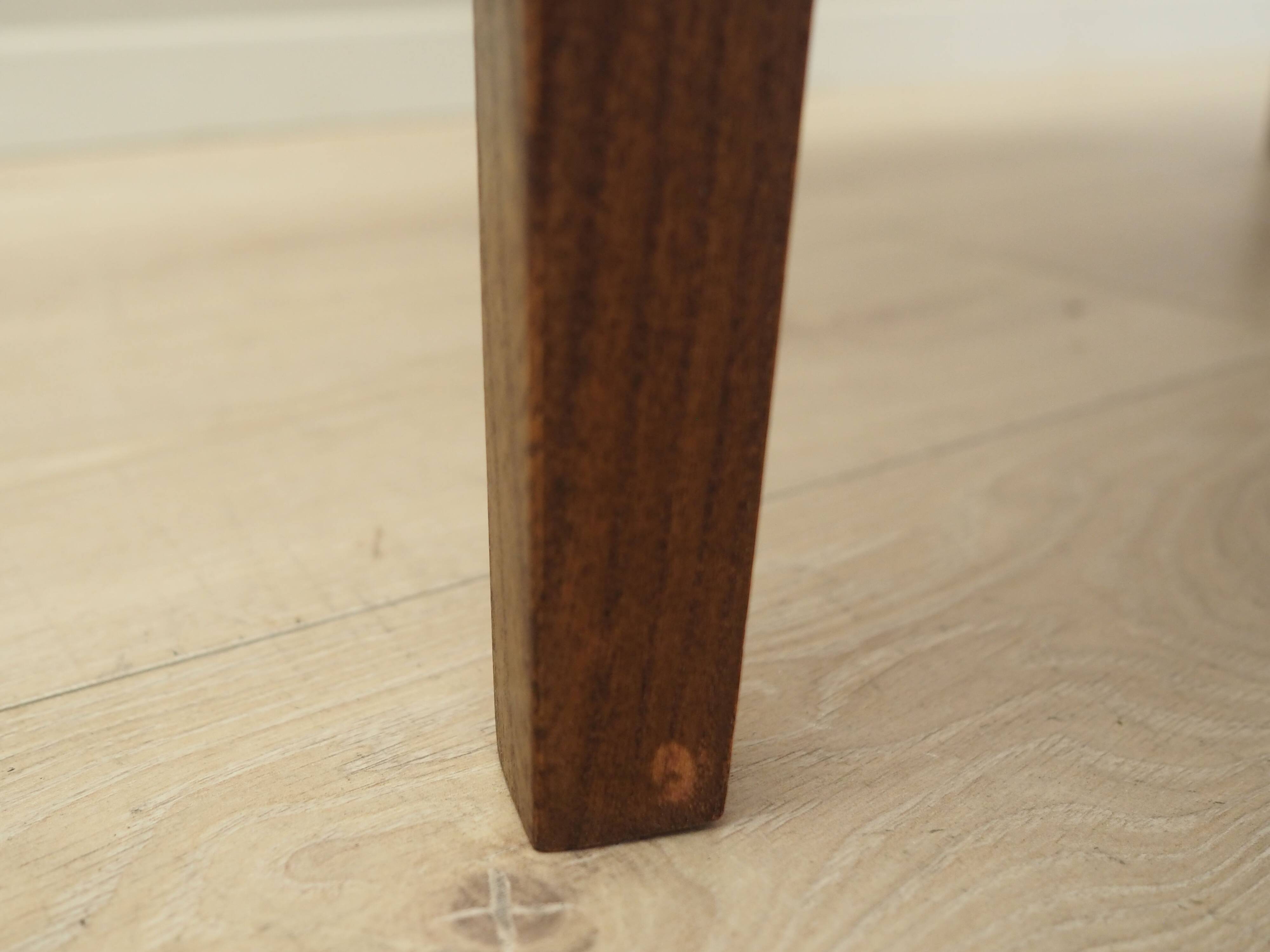 Round rosewood table, Danish design, 1970s, production: Denmark