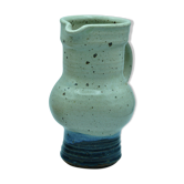 Two-coloured puritanical reed pitcher