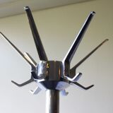 Chrome metal coat rack, 70's
