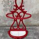 Enamelled cast iron cane umbrella holder