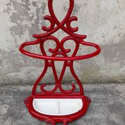 Porte parapluie canne en fonte émaillée