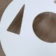 Ulyssimo minimal round coffee table by U. Müller Reisser 1990s
