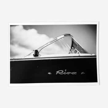 Photograph of a Riva boat