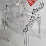 Lou Lou Ghost Chair by Philippe Starck for Kartell - Red Heart Edition