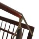 Porte-revues italien en bois Cesare Lacca