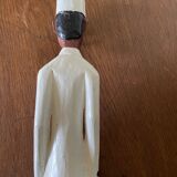 African settler wooden statuette