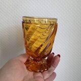 Baccarat amber glasses