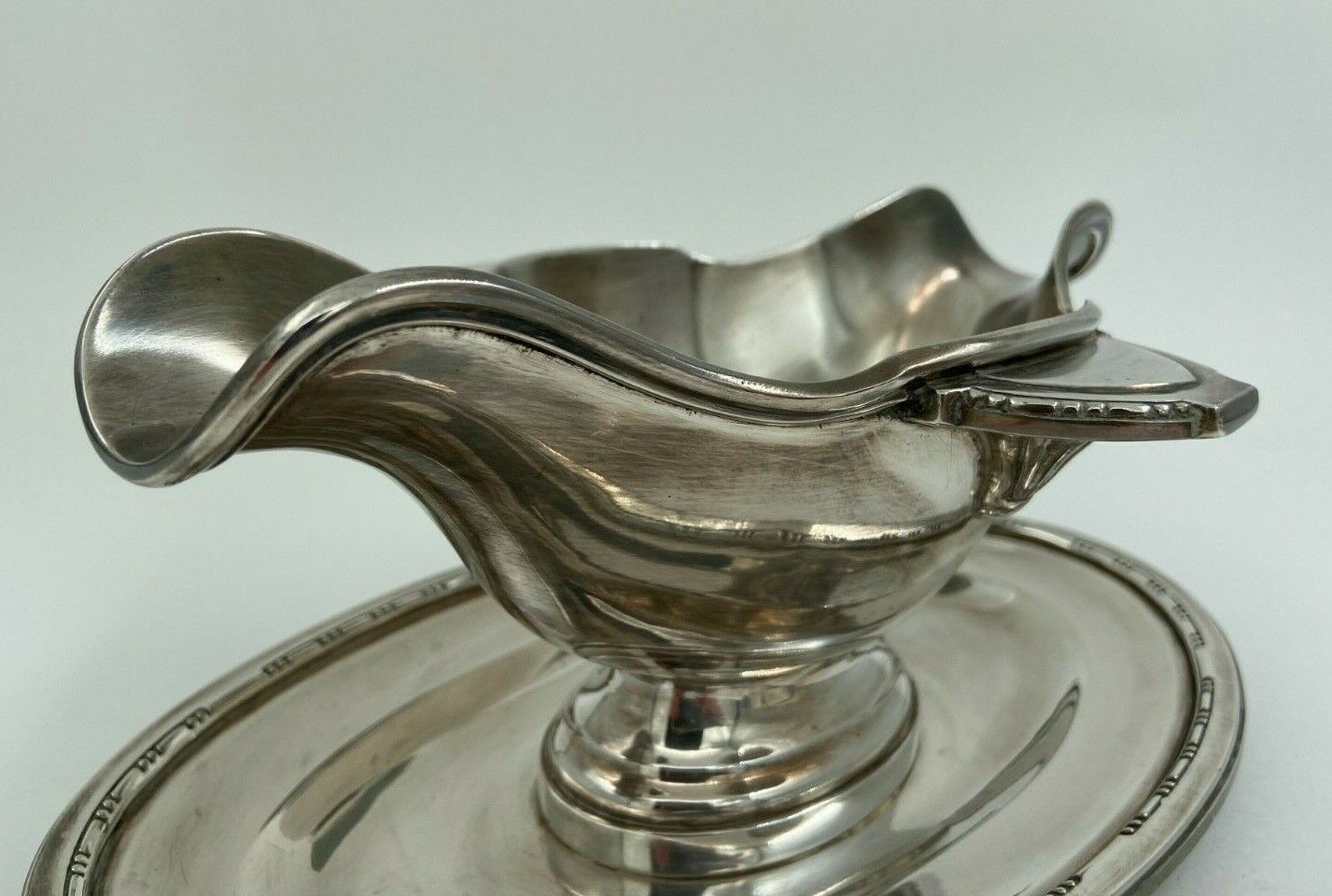 Silver metal sausage 88595 poincon double piedouche net