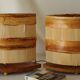 Paire de lampes exotiques vintage