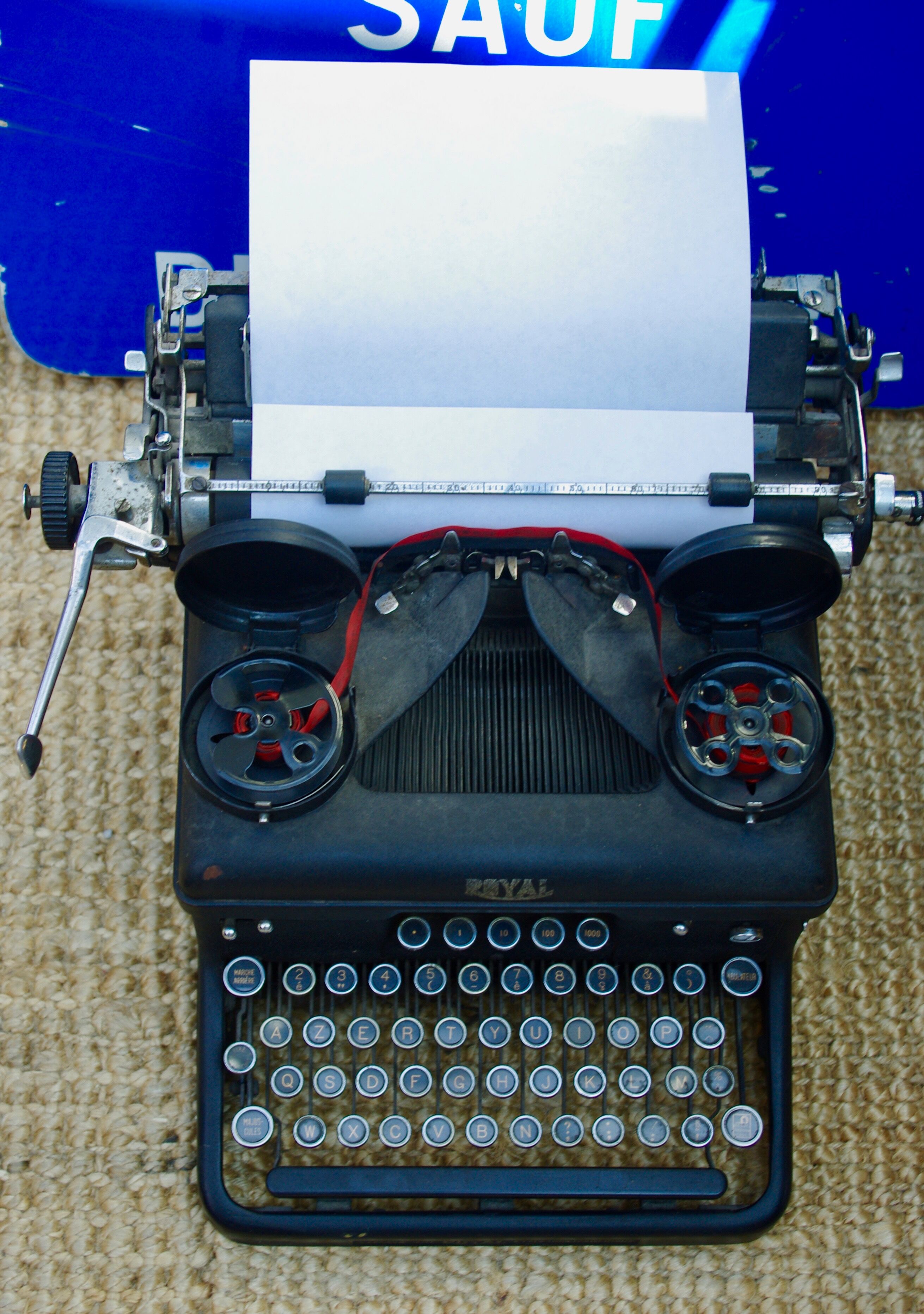 Typewriter Royal collection 1920