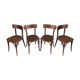 Series of 4 chairs bistro Thonet
