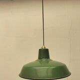 Enamelled sheet metal suspension