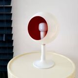 Lampe à table à globe oculaire de l'ère spatiale, Anvia, avec du métal, Jaren 1960