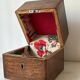 Boite à bijoux en bois de palissandre XIXème siècle