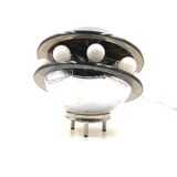 Space age flying saucer Ufo table lamp, Italy 1970s