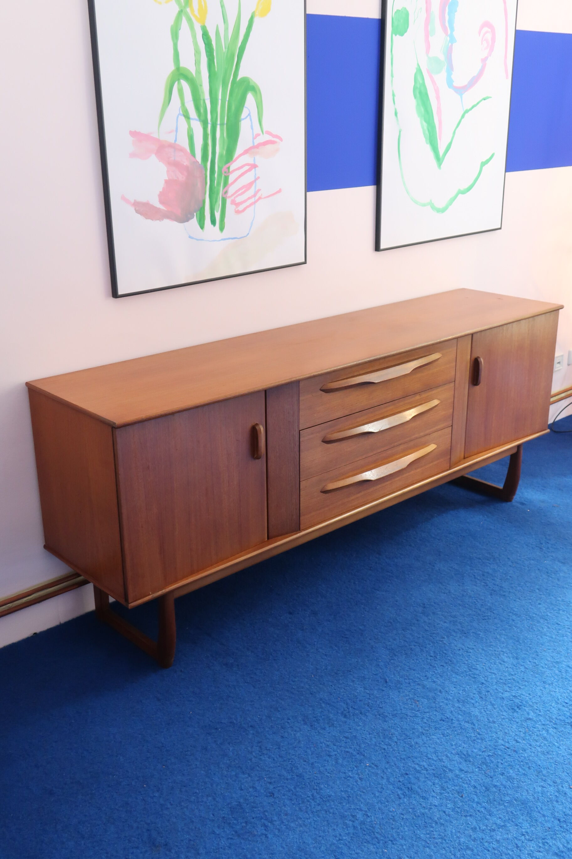 Teak sideboard from the 60s