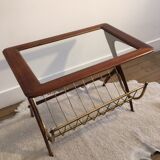 Coffee table, sofa end, magazine door  Italy 1950/1960