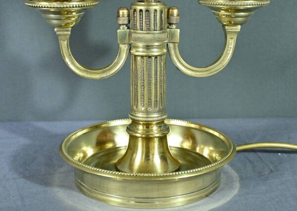 Lampe Bouillotte à 2 Lumières – Début XXe