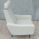 Vintage beka armchair in imitation leather