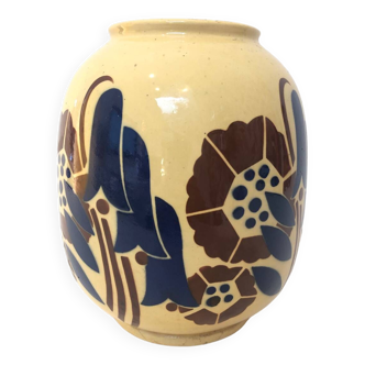 Badonviller art deco vase, 1930