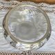 Art Nouveau crystal and silver-plated metal bowl and salad bowl, 1900
