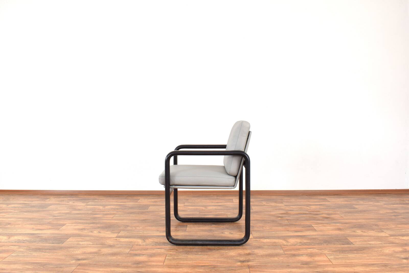 Mid-Century Leather Lounge Chairs by Burkhard Vogtherr for Rosenthal, 1970s