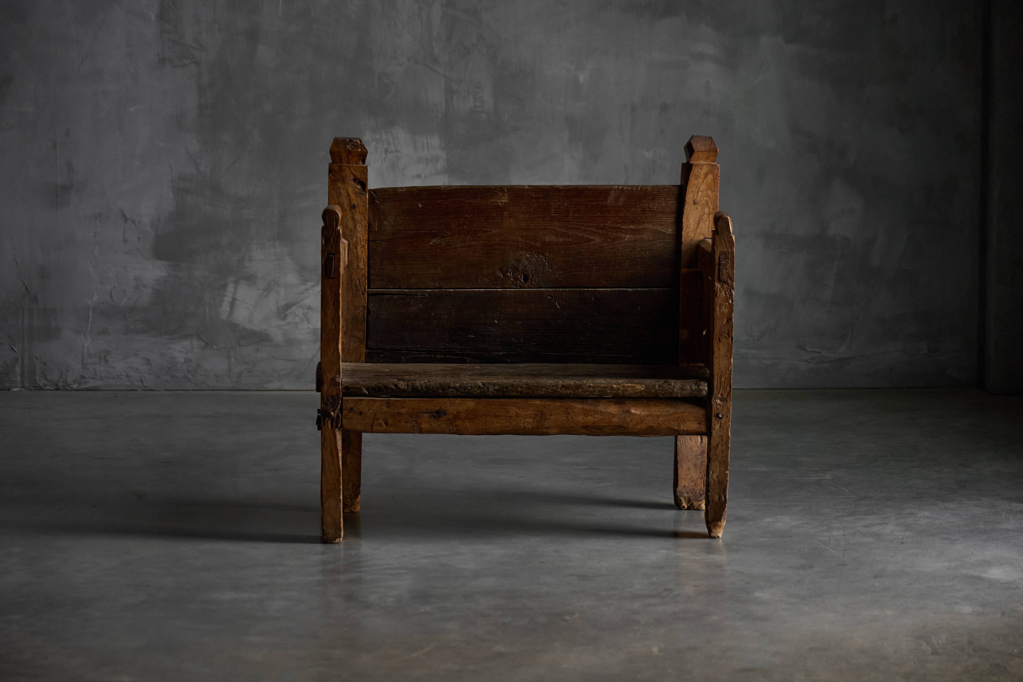 Primitive Robust Bench, France, 19th Century