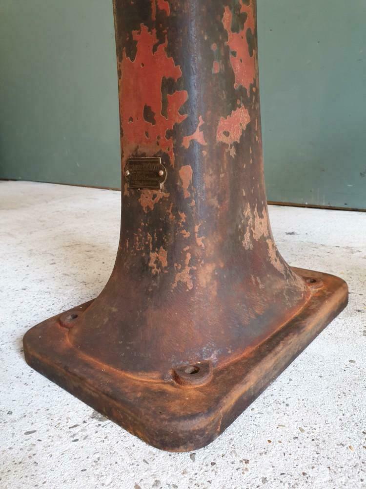 Industrial dining table