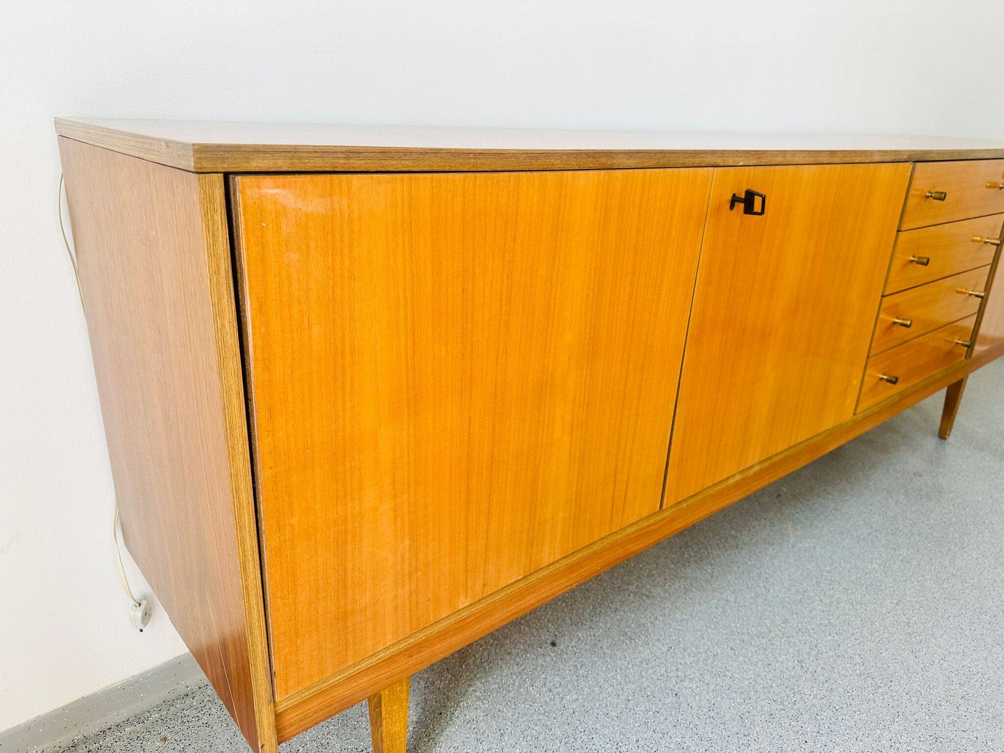 Large Mid-Century Sideboard 'Soziales Wohnen' 1960