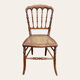 Set of 2 Chaviari Napoleon III cane chairs