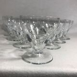 Series of 19 glass
