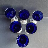 Box of 6 overlay liqueur glasses - Bristol