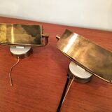 Pair wall lamps