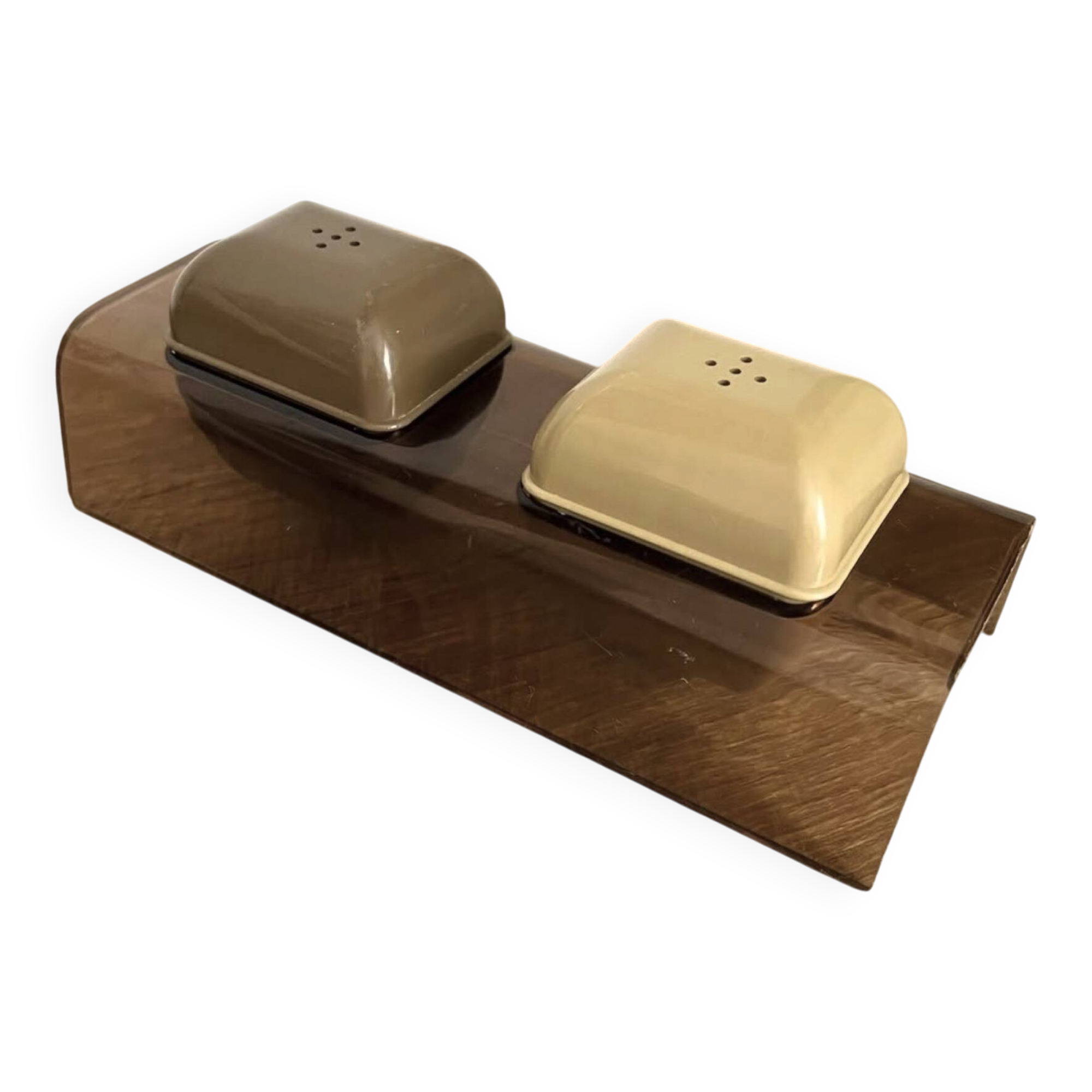 Salière et poivrier vintage
