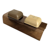 Salière et poivrier vintage