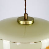 Suspension en verre vintage