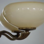 Chandelier with 5 arms by Paavo Tynell, model 1386/5 for Taito, Finland, 1930s.