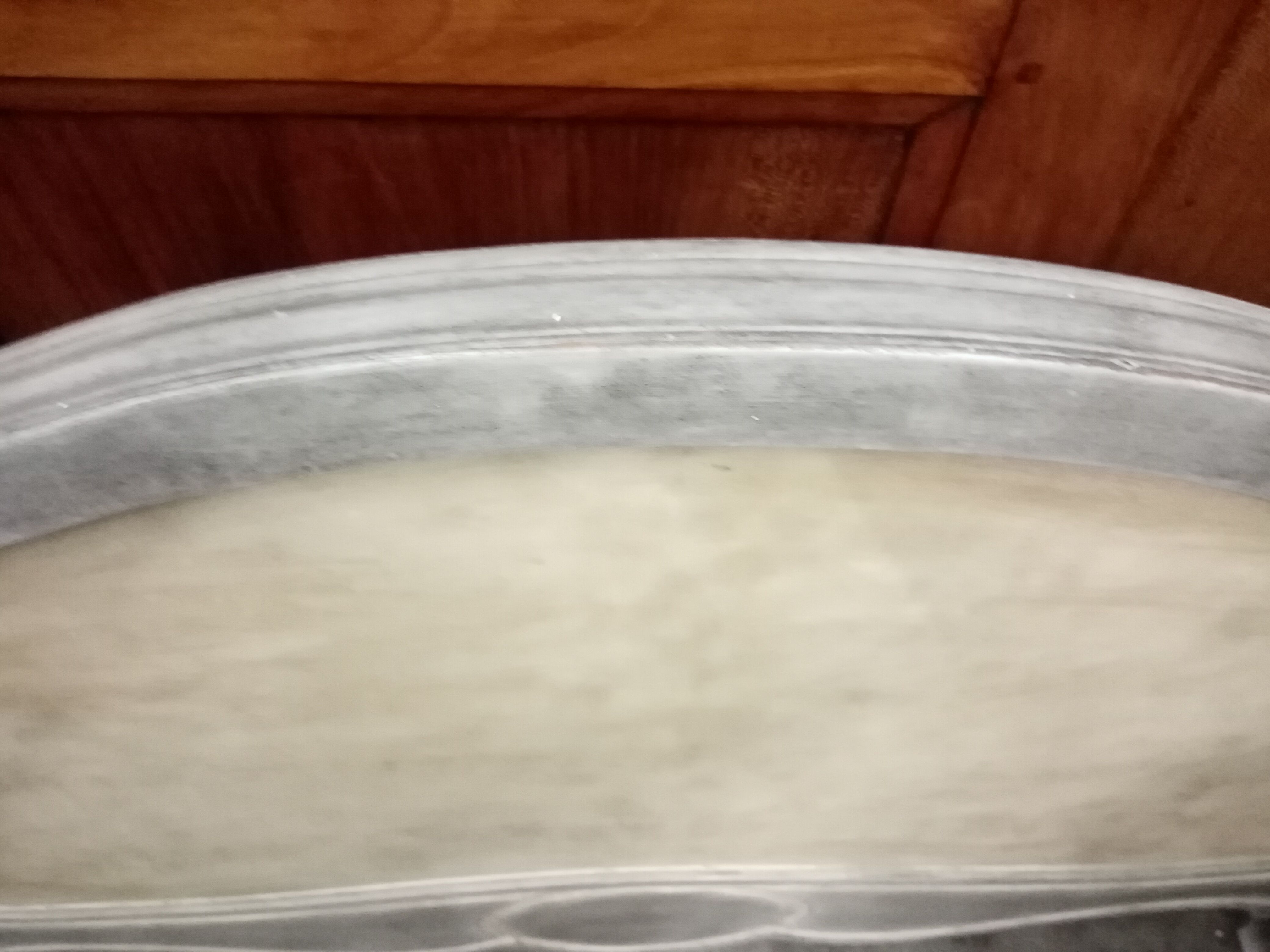 Old patina headboard