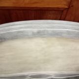 Old patina headboard