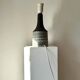 Sgrafitto table lamp by Jette Hellerøe, 1960s