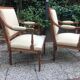Pair of armchairs of style Louis XVI