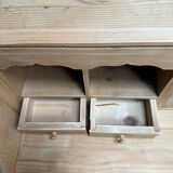 Commode anglaise, scriban en pin